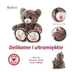 MIŚ brązowa przytulanka 19 cm