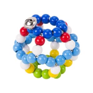 ELASTYCZNA KULA drewniana grzechotka