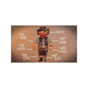 PIRAT dwustronne puzzle tekturowe