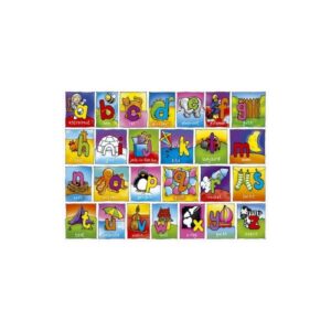 ALFABET tekturowe puzzle podłogowe 26 el.