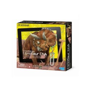 TRICERATOPS dna dinozaura zestaw naukowy