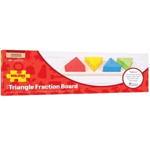 TRÓJKĄTY I UŁAMKI drewniany sorter