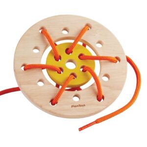 KOŁO drewniana sznurowanka