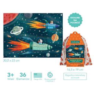 KOSMOS puzzle podróżne w woreczku 36 el.