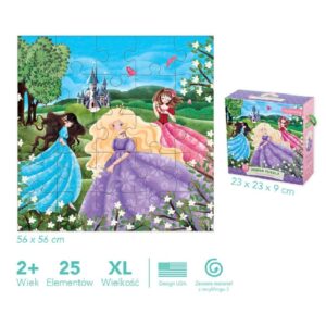 ZAMEK KSIĘŻNICZKI puzzle podłogowe jumbo 25 el.