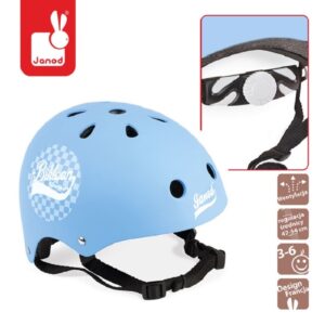 NIEBIESKI KASK ROWEROWY Bikloon