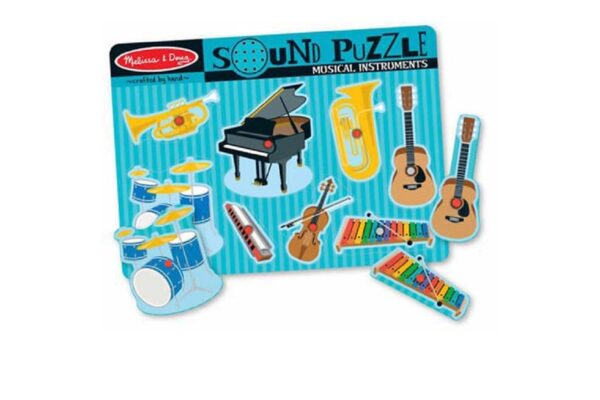 INSTRUMENTY układanka z dźwiękiem