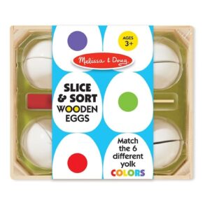 DREWNIANE JAJKA do nauki krojenia w skrzyneczce