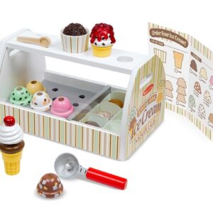 DREWNIANA LODZIARNIA z akcesoriami