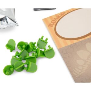 DINOZAURY fabryka stempelków zestaw kreatywny