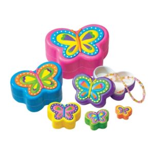 MOTYLKI puzderko zestaw 6 szt. zestaw do ozdabiania