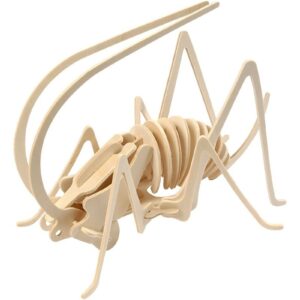 ŚWIERSZCZ drewniane puzzle przestrzenne 3D