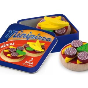 DREWNIANA MINI PIZZA w puszcze