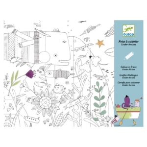 MORZE długa kolorowanka 126 cm