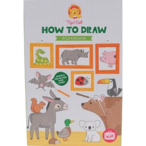 KRÓLESTWO ZWIERZĄT zestaw do nauki rysowania