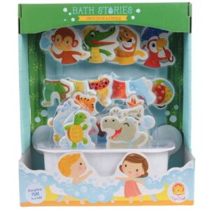 DŻUNGLA piankowe zwierzątka do zabawy w kąpieli