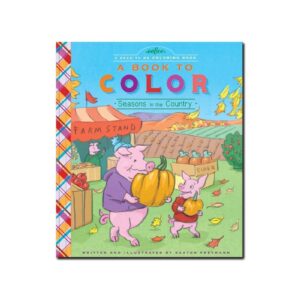 RODZINA ŚWINEK na wsi kolorowanka