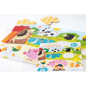 FARMA puzzle tekturowe 20 el.