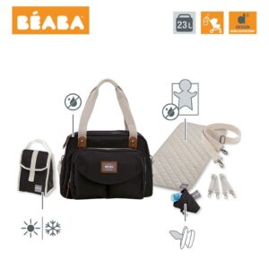 TORBA DLA MAMY Geneva SMART COLORS black