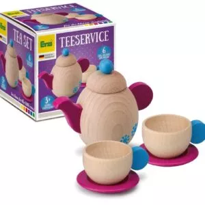 SERWIS DO HERBATY drewniany zestaw do zabawy