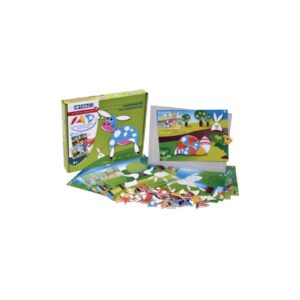 WIEJSKIE ZWIERZĄTKA mozaika magnetyczna