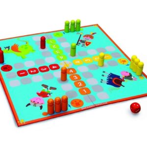 WIKINGOWIE gra planszowa drabinki chińczyk 2w1