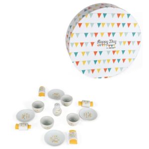 HAPPY DAY serwis obiadowy 17 el.