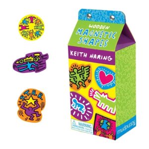 KEITH HARING drewniane magnesy 35 szt.