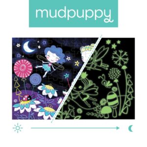 WRÓŻKI puzzle świecące w ciemności 100 el.