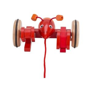 HOMAR drewniana zabawka do ciągnięcia