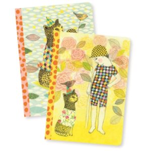 ELODIE notes zestaw 2 szt. w linie i gładki Lovely Paper