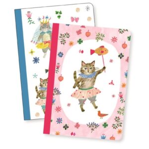 AIKO notes zestaw 2 szt. w linie i gładki Lovely Paper