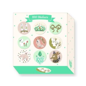 LUCILLE naklejki na rolce 100 szt.