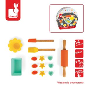 HAPPY DAY zestaw do pieczenia ciasteczek 14 el.