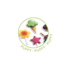 SŁODYCZE naklejki wypukłe