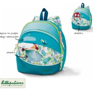 LEMUR GEORGES plecak z okienkiem