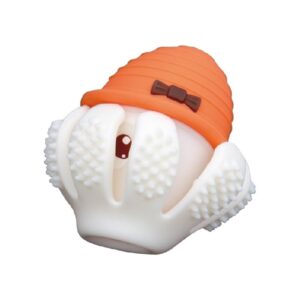 POMARAŃCZOWA OŚMIORNICA silikonowy gryzak