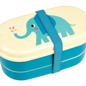 SŁONIK śniadaniówka bento ze sztućcami