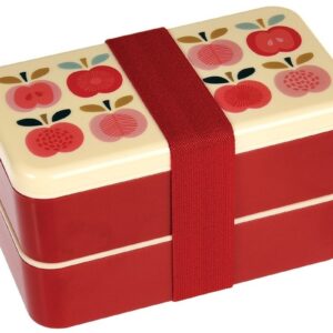 JABŁUSZKA śniadaniówka bento ze sztućcami adult