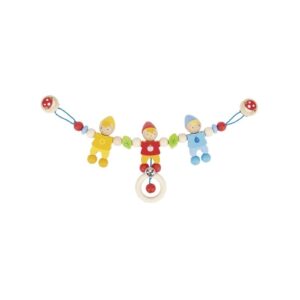 PAJACYKI drewniana zawieszka do wózka