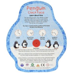 PINGWINEK zegar do nauki czasu