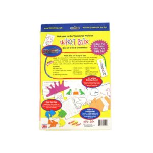 WOSKOWE SZNURECZKI zestaw kreatywny 96 szt.