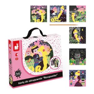 ROSZPUNKA zestaw artystyczny zdrapywanka