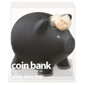 CZARNA ŚWINKA mini skarbonka
