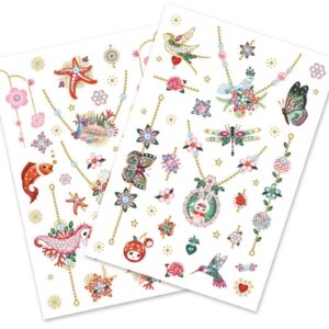 BIŻUTERIA metaliczne tatuaże