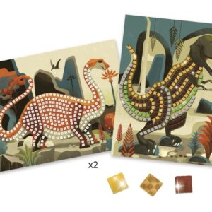 DINOZAURY mozaika zestaw kreatywny