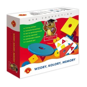 WZORY, KOLORY, MEMORY gra edukacyjna