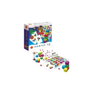 PAMIĘĆ 3D maxi gra edukacyjna 3w1