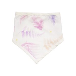 PAPROCIE różowy śliniaczek bambusowy