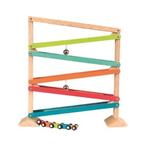 DREWNIANA ZJEŻDŻALNIA z dzwoneczkami